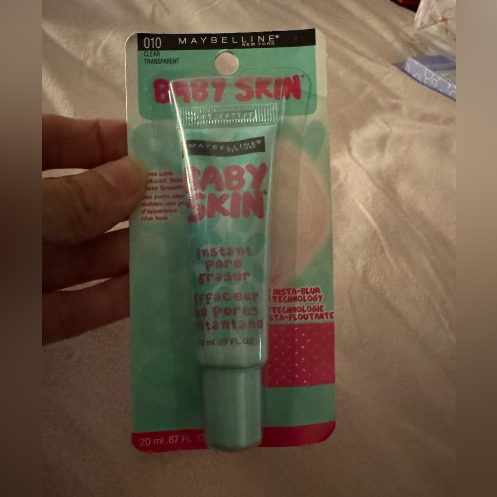 Maybelline Baby Skin Instant Pore Eraser - Mint and Pink